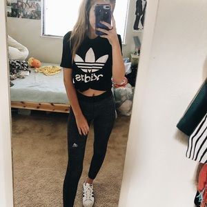 Black adidas t-shirt
